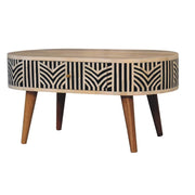 Inlay - Edessa Bone Table - R&R Furniture Gallery (Fountain Valley, CA)