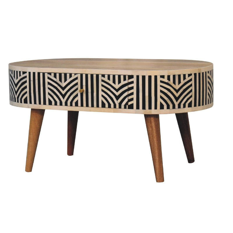 Inlay - Edessa Bone Table - R&R Furniture Gallery (Fountain Valley, CA)