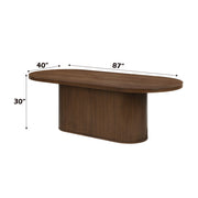 Gamarya - Dining Table - Dark Oak - R&R Furniture Gallery (Fountain Valley, CA)
