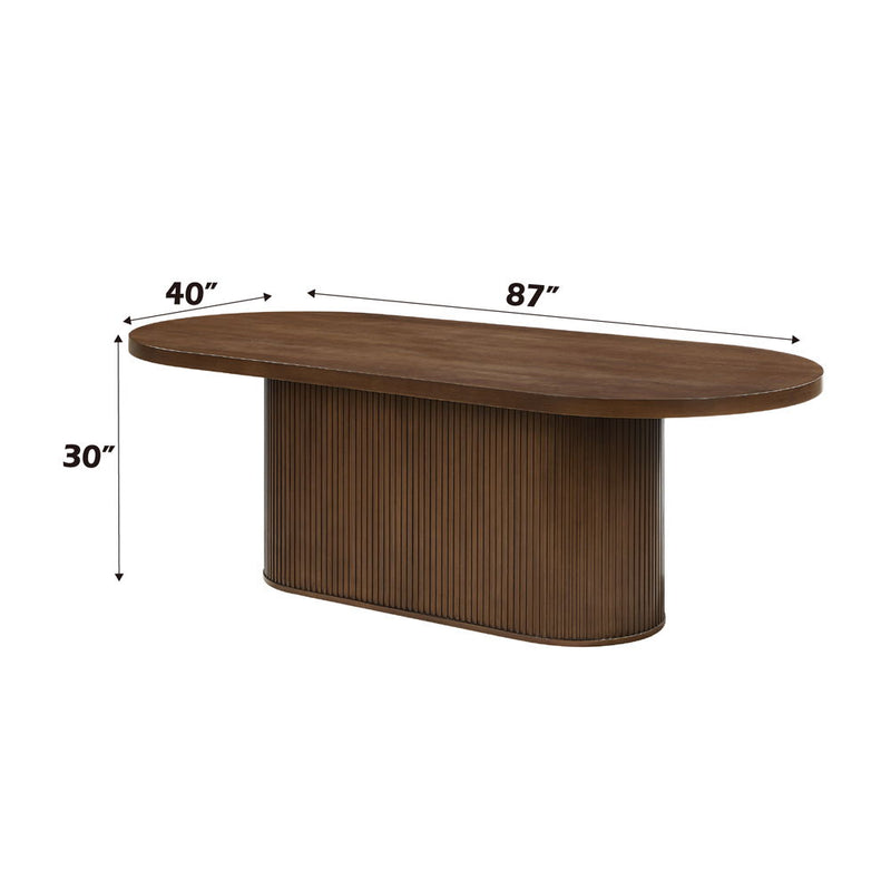 Gamarya - Dining Table - Dark Oak - R&R Furniture Gallery (Fountain Valley, CA)