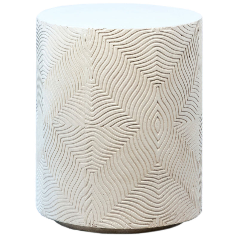 Tarita - Outdoor Side Table - White