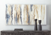 Joely - Wall Art - Blue / Tan - R&R Furniture Gallery (Fountain Valley, CA)