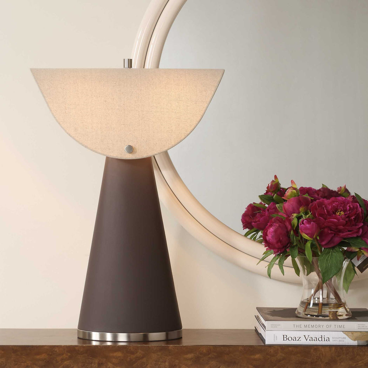 Conover - Modern Table Lamp - Brown