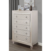 Cross - Glam Chest - Champagne - R&R Furniture Gallery (Fountain Valley, CA)