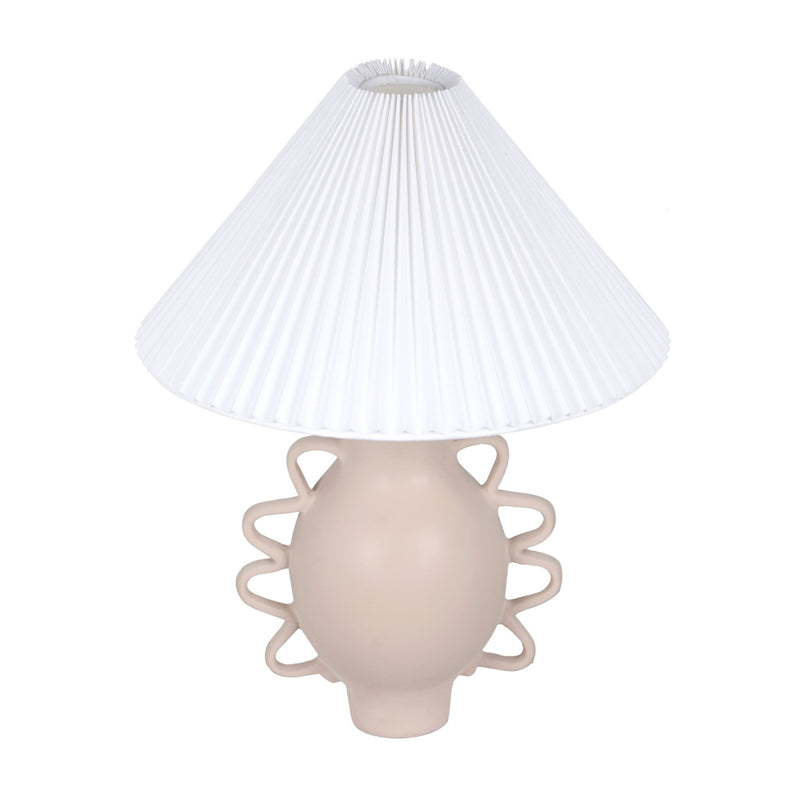Hazza - Pleated Table Lamp - R&R Furniture Gallery (Fountain Valley, CA)