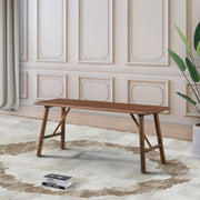 Molly - Bench - Walnut Brown - R&R Furniture Gallery (Fountain Valley, CA)