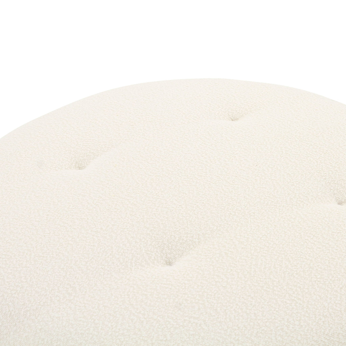 Fickle - Swivel Ottoman - Cream - R&R Furniture Gallery (Fountain Valley, CA)