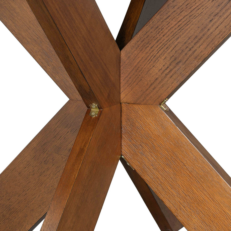 Round Dining Table Kitchen Table - Cherry - R&R Furniture Gallery (Fountain Valley, CA)