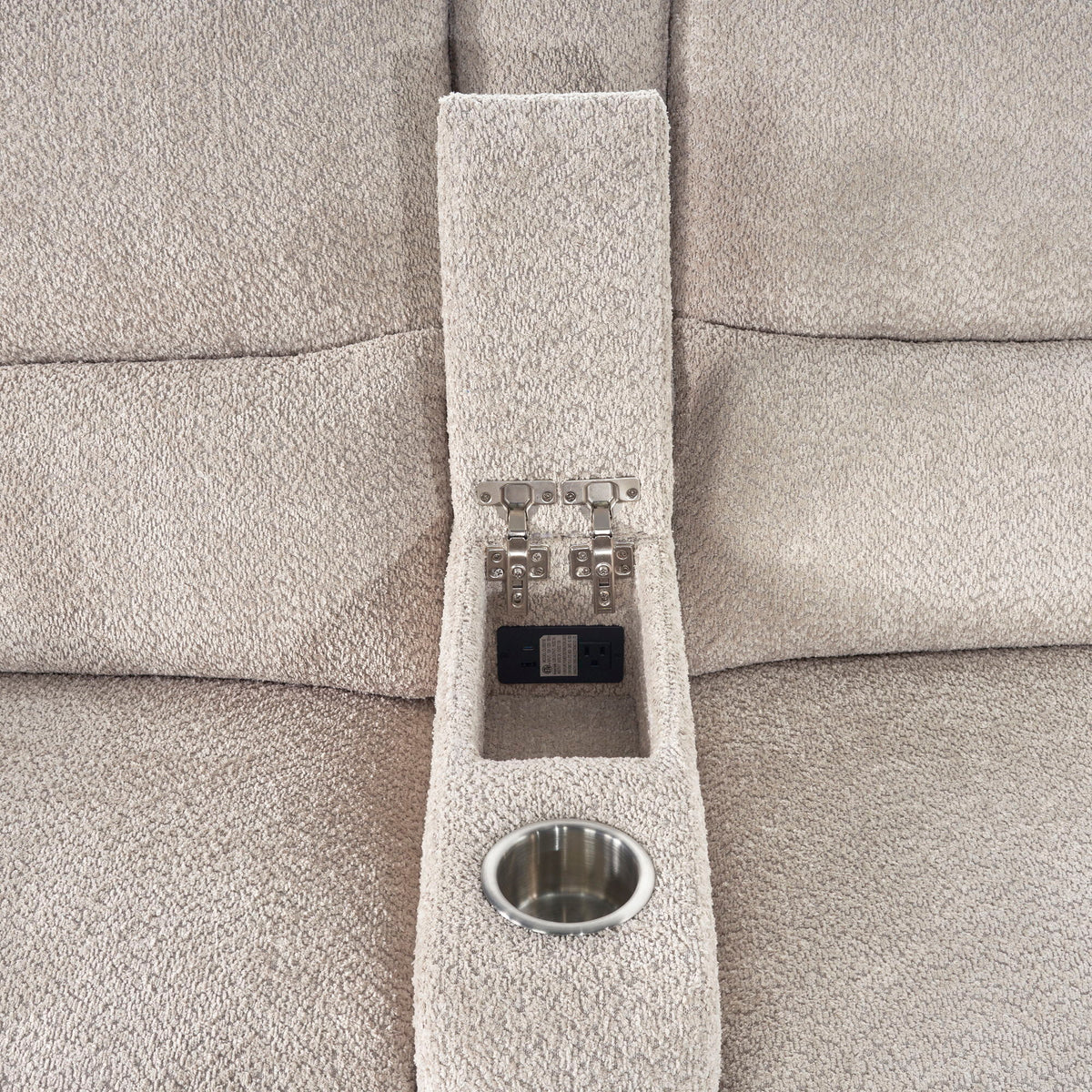 Modesto - Modular Power Reclining Sectional With Power Adjustable Headrests
