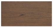Landocken - Four Drawer Chest - Brown / Blue - R&R Furniture Gallery (Fountain Valley, CA)