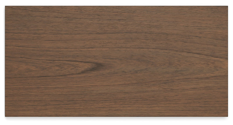 Landocken - Four Drawer Chest - Brown / Blue - R&R Furniture Gallery (Fountain Valley, CA)