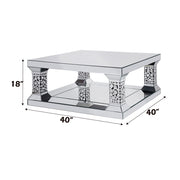 Kachina - Coffee Table - Mirrored & Faux Gems - R&R Furniture Gallery (Fountain Valley, CA)