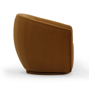 Jordan - Velvet Swivel Chair - R&R Furniture Gallery (Fountain Valley, CA)