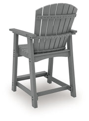 Sanctuary Beach - Barstool (Set of 2) - Dark Gray - R&R Furniture Gallery (Fountain Valley, CA)