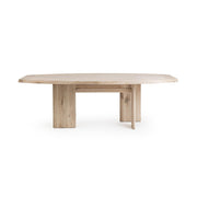 Classic Home Sorento dining table with wooden surface and sturdy legs, ideal for modern and contemporary dining rooms.