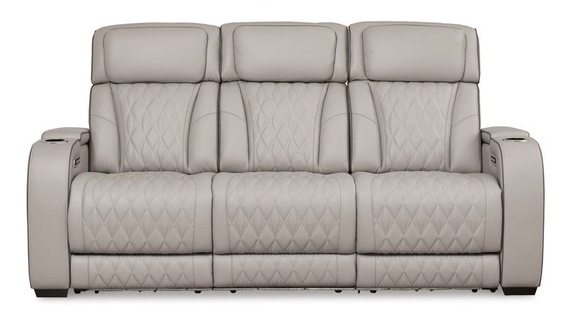Boyington - Power Reclining Sofa With Adj Headrest - R&R Furniture Gallery (Fountain Valley, CA)