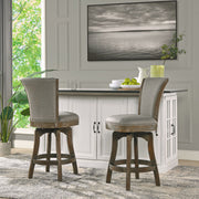 Henry - Armless Swivel Counter Height Bar Stool - R&R Furniture Gallery (Fountain Valley, CA)