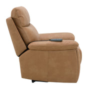Chavis - Power Motion Recliner With USB & Power Headrest - Brown - R&R Furniture Gallery (Fountain Valley, CA)