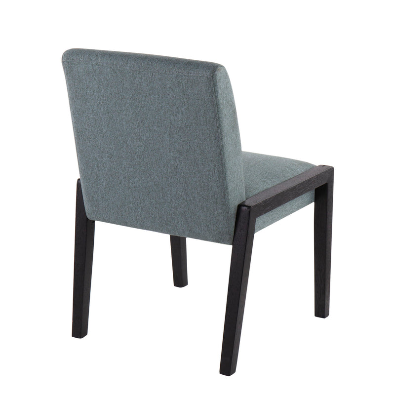 Set of two Lumi Source Carmen contemporary elegant design chairs with sleek modern style and smooth finish.