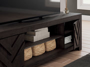 Cayboni - LG TV Stand With Fireplace Option - R&R Furniture Gallery (Fountain Valley, CA)