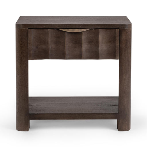 Baylee - 1 Drawer Nightstand - Cocoa Brown - R&R Furniture Gallery (Fountain Valley, CA)