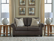 Roxmere - Loveseat - Umber - R&R Furniture Gallery (Fountain Valley, CA)