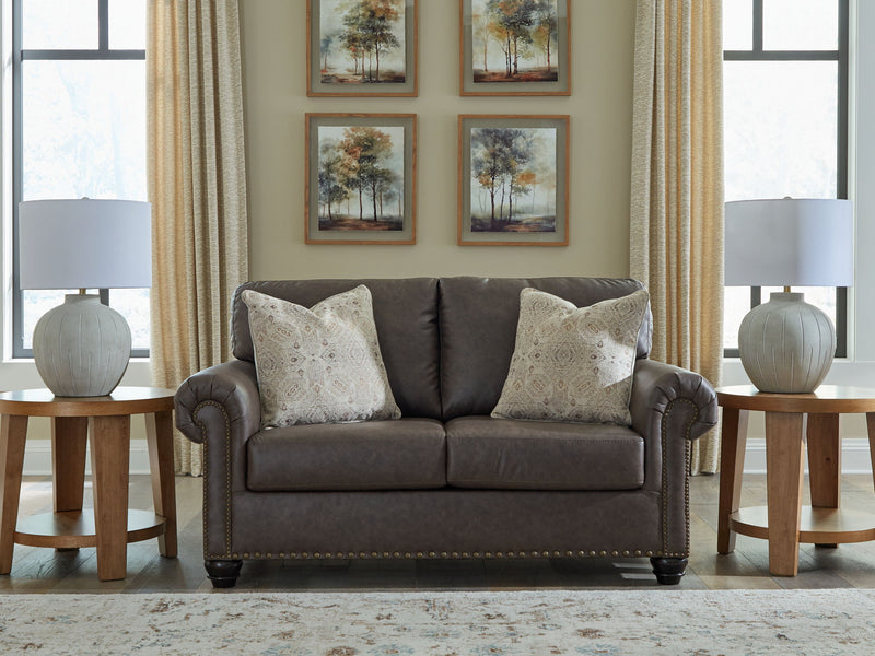 Roxmere - Loveseat - Umber - R&R Furniture Gallery (Fountain Valley, CA)