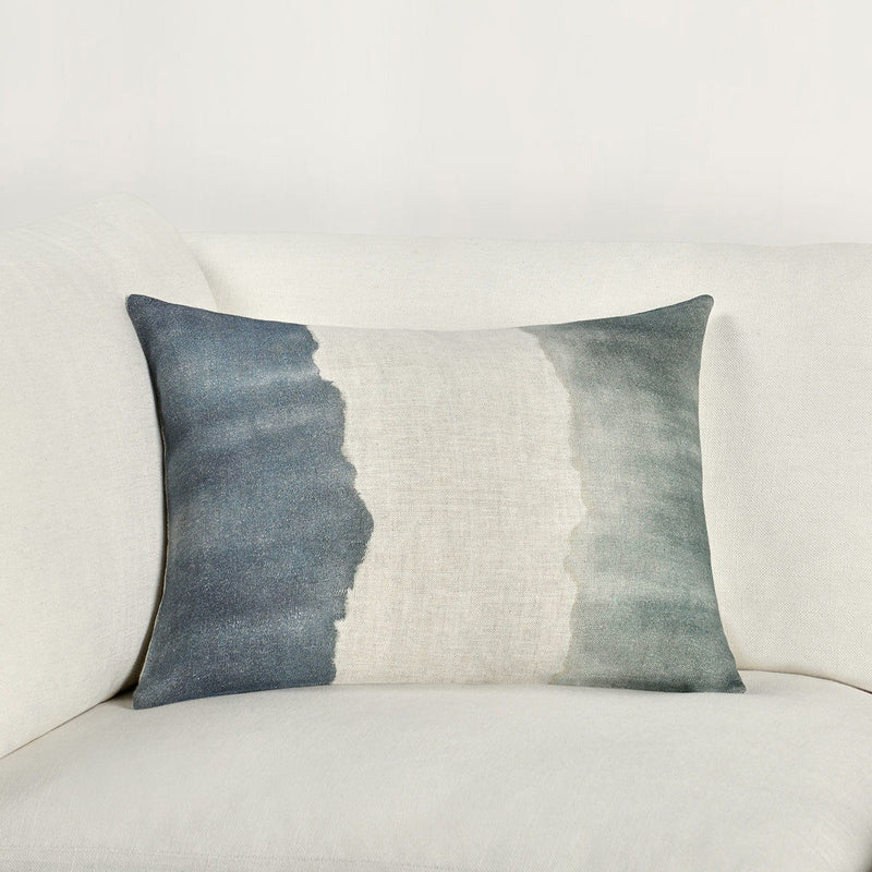Boardwalk - Foundation Pillow - Blue / Sagebrush Green - R&R Furniture Gallery (Fountain Valley, CA)
