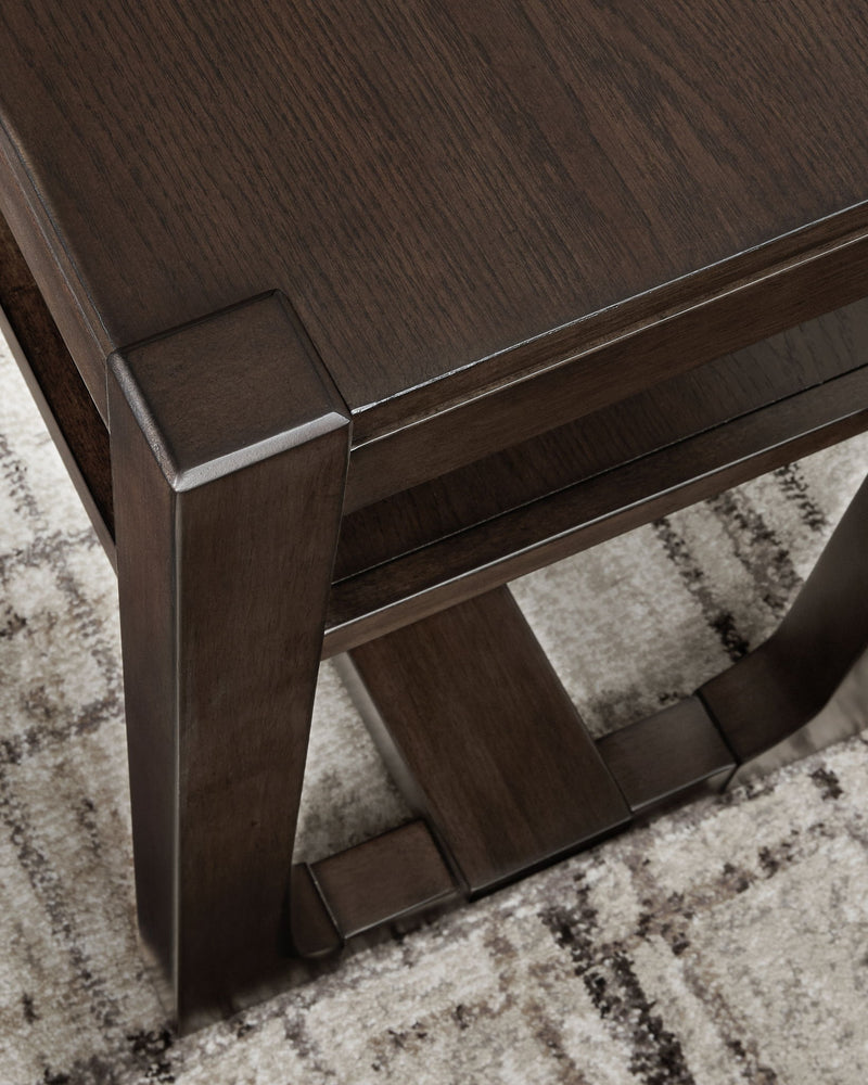 Breckington - Sofa Table - Dark Brown - R&R Furniture Gallery (Fountain Valley, CA)