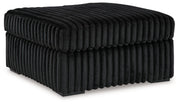 Midnight-Madness - Oversized Accent Ottoman - R&R Furniture Gallery (Fountain Valley, CA)