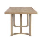 Modern Noble House solid wood dining table with sleek design and sturdy legs, perfect for contemporary dining spaces.