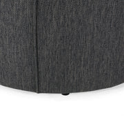 Contemporary Ottoman With Tonal Piping And Button Tuft Design - R&R Furniture Gallery (Fountain Valley, CA)