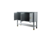 House Marchese - Server - Pearl Gray - R&R Furniture Gallery (Fountain Valley, CA)