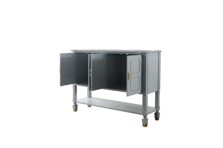 House Marchese - Server - Pearl Gray - R&R Furniture Gallery (Fountain Valley, CA)