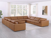 1100 - 10-Piece U-Shaped Sectional In Top-Grain Italian Leather - R&R Furniture Gallery (Fountain Valley, CA)
