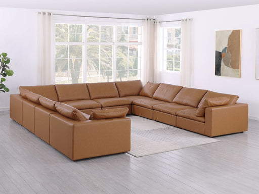 1100 - 10-Piece U-Shaped Sectional In Top-Grain Italian Leather - R&R Furniture Gallery (Fountain Valley, CA)