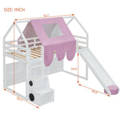 Loft Bed With House Shaped Frame And Tent - R&R Furniture Gallery (Fountain Valley, CA)