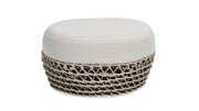 Willow - Round Upholstered Patio Ottoman - R&R Furniture Gallery (Fountain Valley, CA)