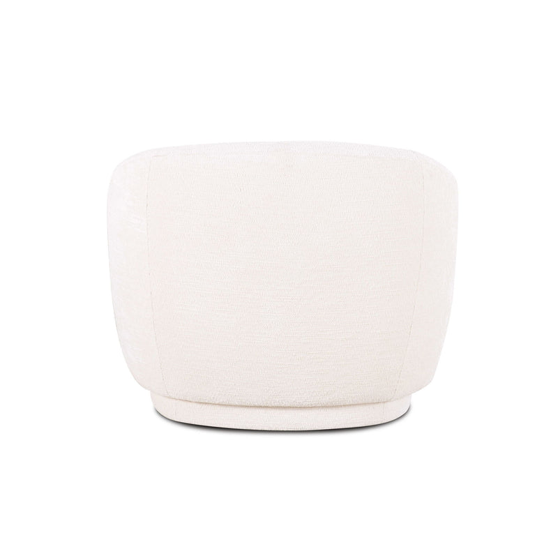 Misty - Knubby Fabric Accent Chair