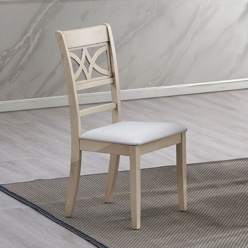 Ferris - Side Chair (Set of 2) - Antique Gray - R&R Furniture Gallery (Fountain Valley, CA)