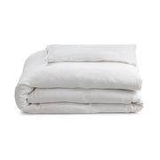 Beaumont duvet cover and shams by Classic Home featuring a soft, patterned fabric in neutral tones for a cozy bedroom look.