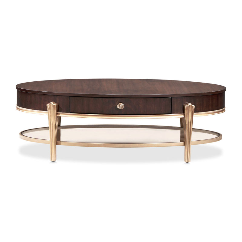 Camellia Field - Living Room Table With Drawer - R&R Furniture Gallery (Fountain Valley, CA)