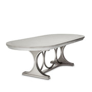 Eclipse - Oval Dining Table - Moonlight Gray - R&R Furniture Gallery (Fountain Valley, CA)