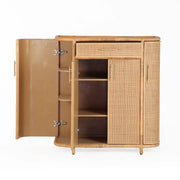Tarot - Rattan Bar Cabinet - Natural - R&R Furniture Gallery (Fountain Valley, CA)