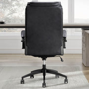 Dc#370 - Leather Desk Chair - R&R Furniture Gallery (Fountain Valley, CA)