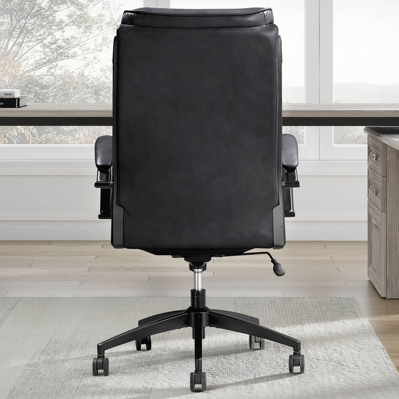 Dc#370 - Leather Desk Chair - R&R Furniture Gallery (Fountain Valley, CA)