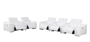 9762 - 8-Piece Modular Power Reclining Sofa And Console Loveseat Set With