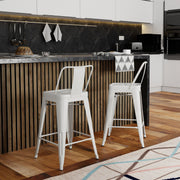 Rayne - Multifunctional Metal Stool - R&R Furniture Gallery (Fountain Valley, CA)
