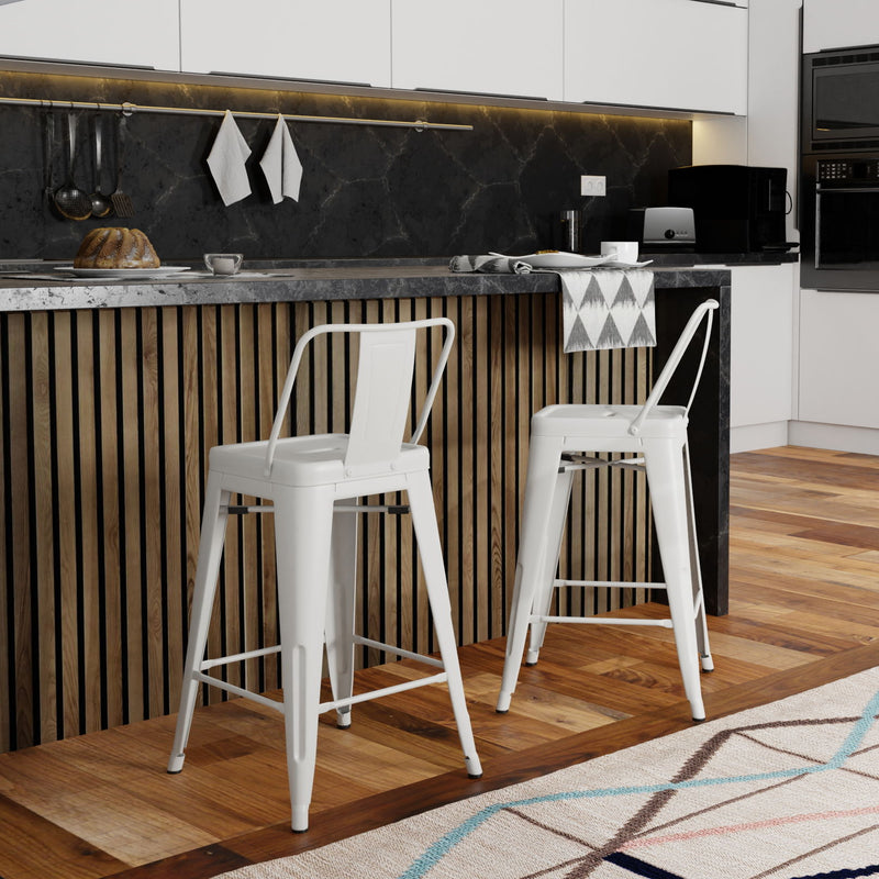 Rayne - Multifunctional Metal Stool - R&R Furniture Gallery (Fountain Valley, CA)