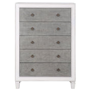 Katia - Chest - Rustic Gray & Weathered White - R&R Furniture Gallery (Fountain Valley, CA)